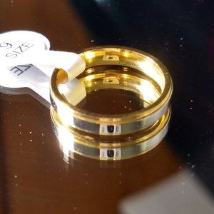18K Gold Filled Sterling Silver Ring